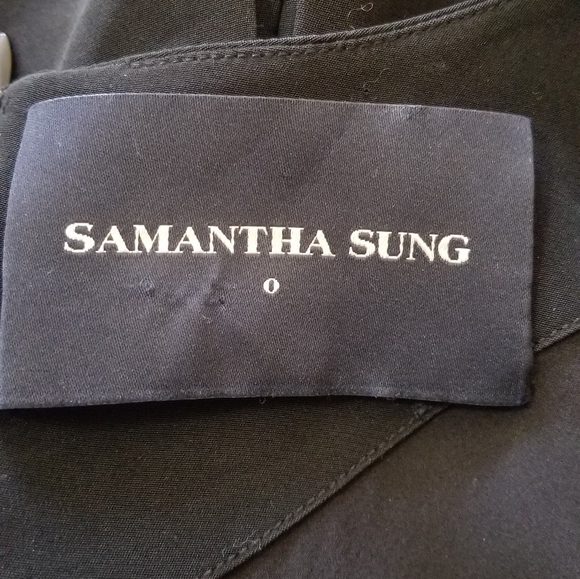 Samantha Sung Peplum 3/4 Sleeve Dress - Picture 10 of 10